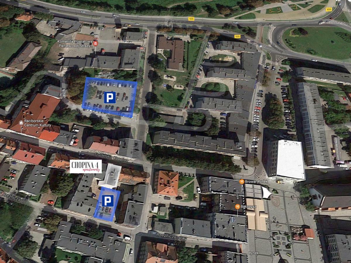 Apartamenty Chopina 4 Raciborz Bagian luar foto